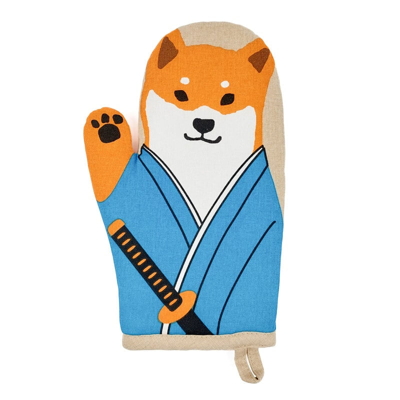 Shiba Samurai Kitchen Glove