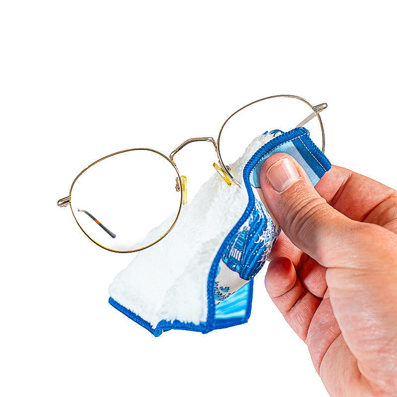 Glasses Cloth - Hokusai Great Wave
