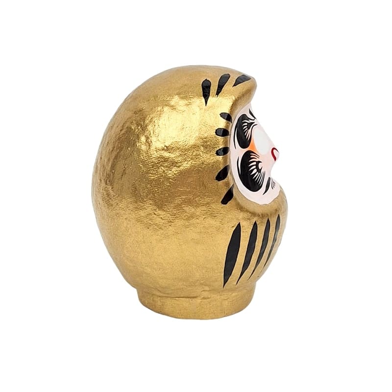 Gold Japanese Daruma – 3.5” to 5.9”