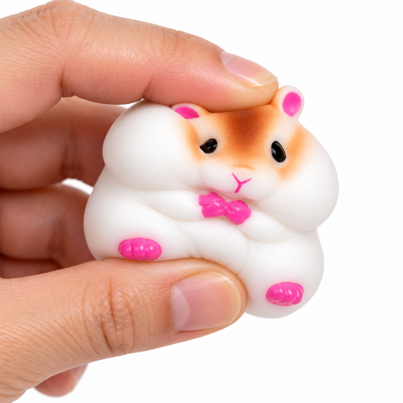Hamster Figurine - Soft Vinyl