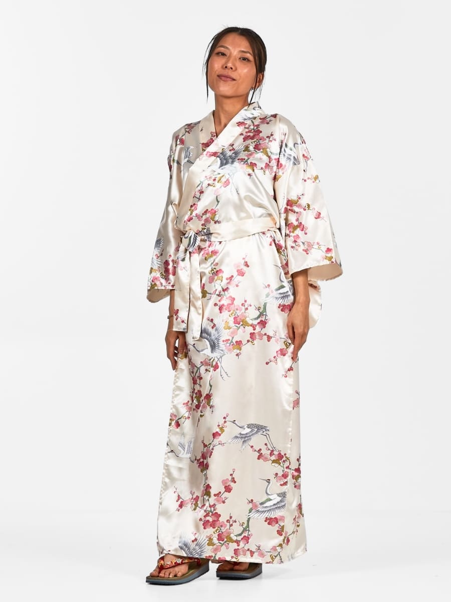 Happi Kimono Women - Ume to Tsuru One Size