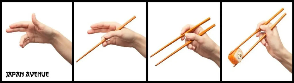 how to hold chopsticks japanese