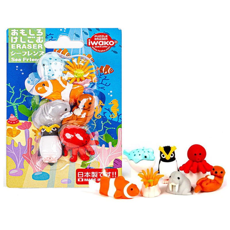 Iwako Japanese Eraser - Sea Animals