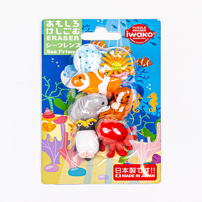 Iwako Japanese Eraser - Sea Animals