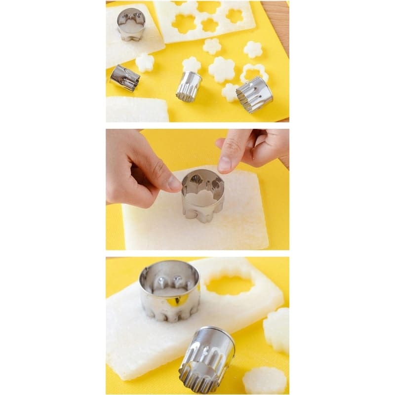 Japanese 4-Flower Cookie Cutter