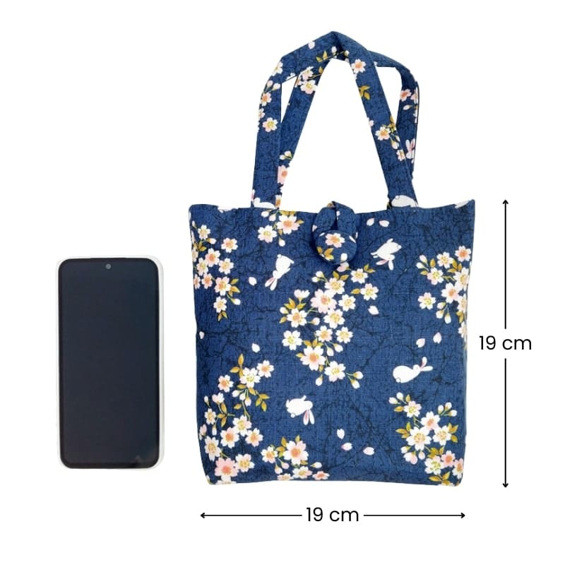 Japanese Bag – Usagi Sakura Blue