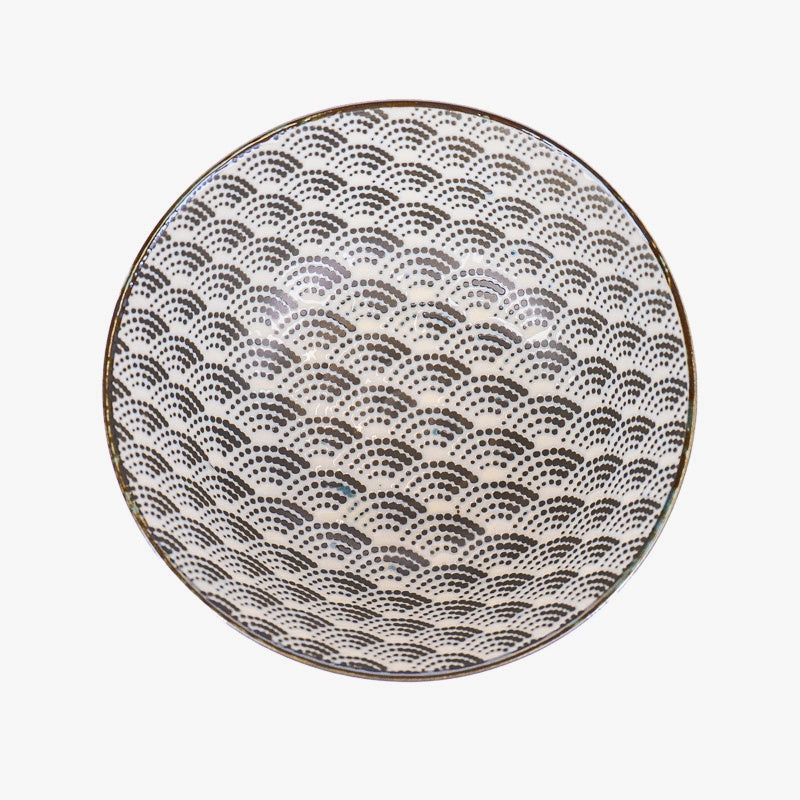 Japanese Bowl – Seikaiha Pattern