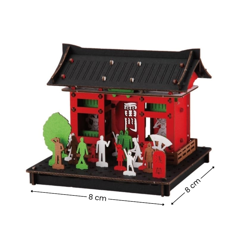 Japanese Cardboard Craft Kit – Asakusa