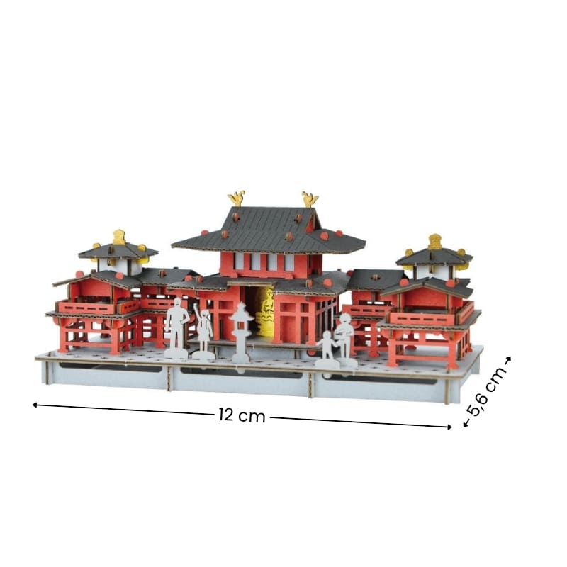 Japanese Cardboard Craft Kit – Byōdō-in Temple