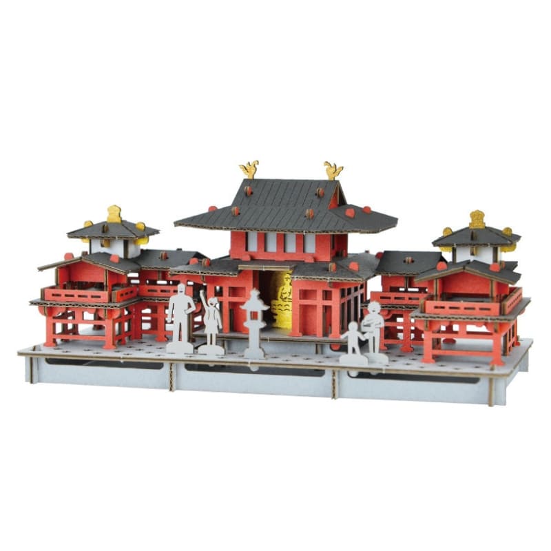 Japanese Cardboard Craft Kit – Byōdō-in Temple