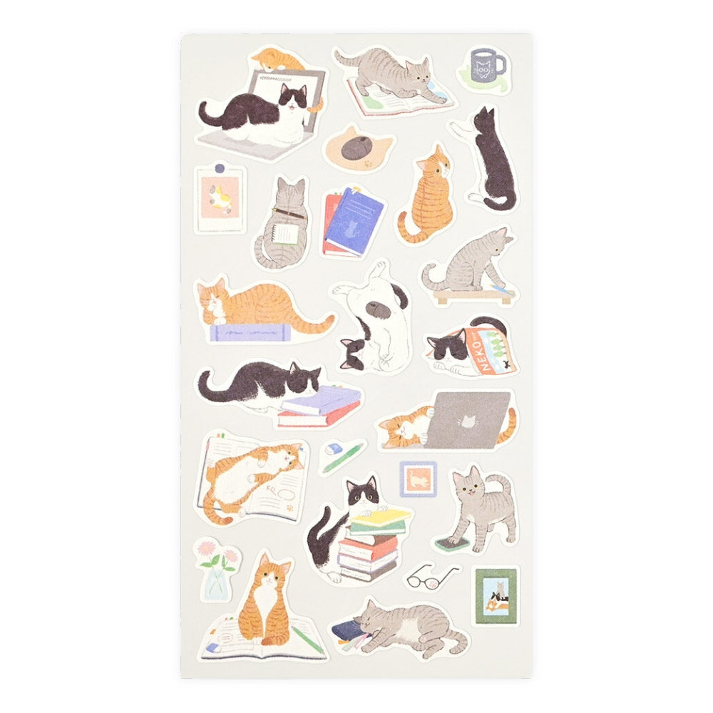 Japanese Cat Stickers - Ojama