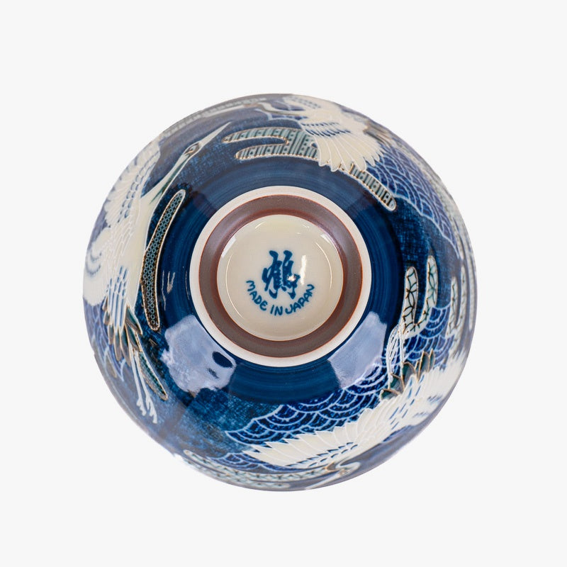 Japanese Ceramic Bowl – Tsuru Crane