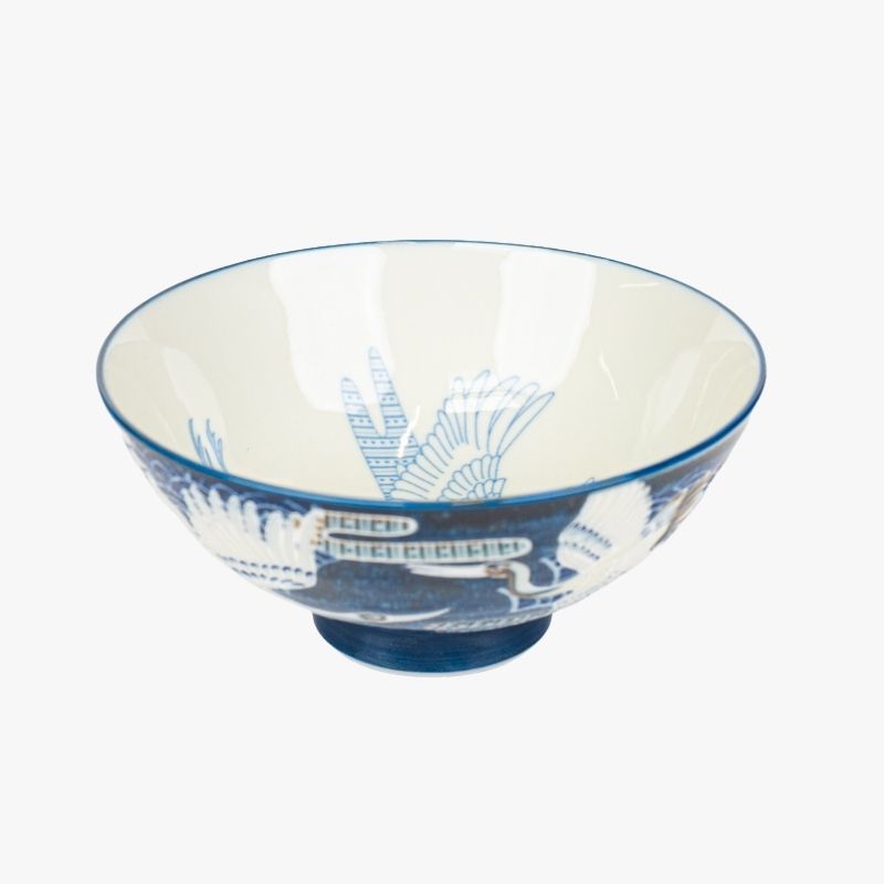 Japanese Ceramic Bowl – Tsuru Crane