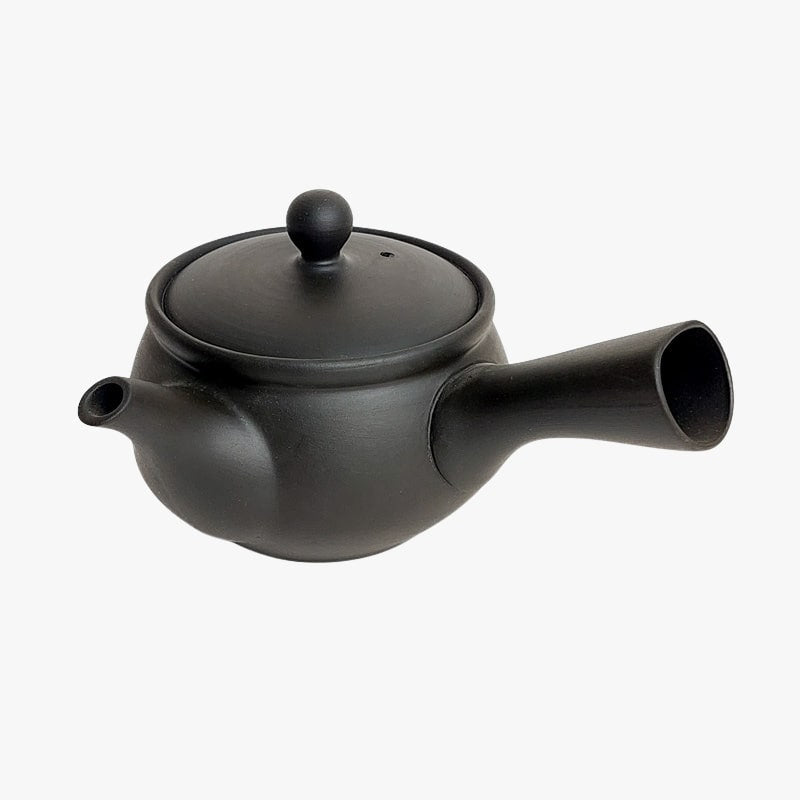 Japanese Ceramic Teapot - Kyusu Black