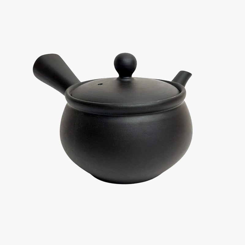 Japanese Ceramic Teapot - Kyusu Black