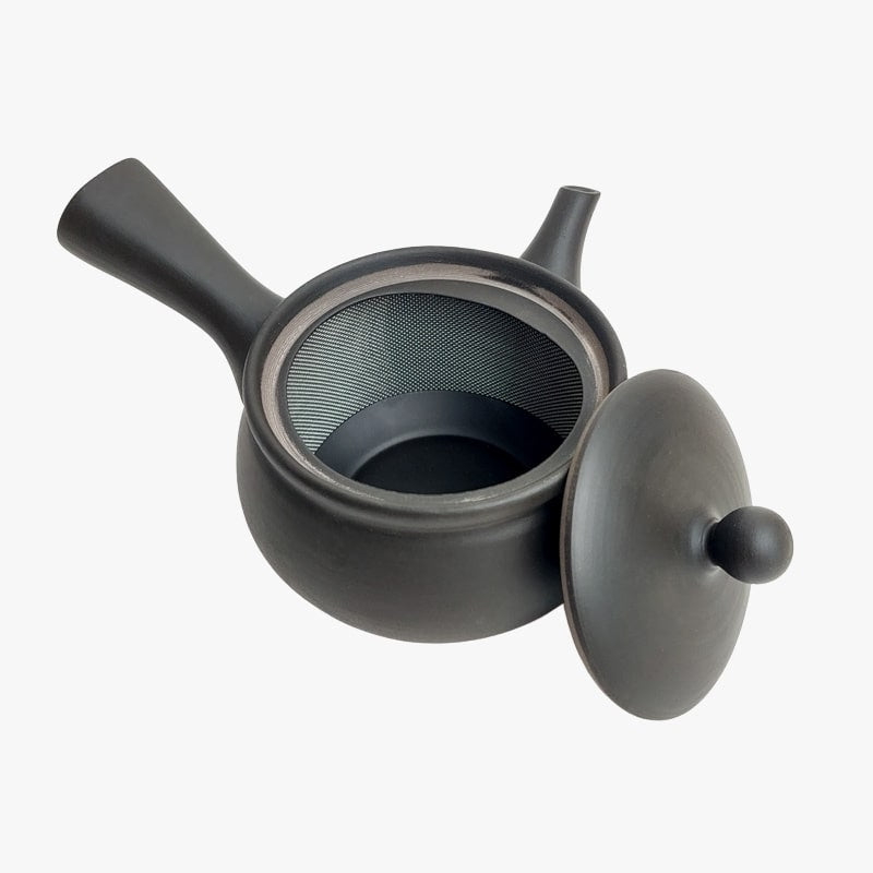 Japanese Ceramic Teapot - Kyusu Black