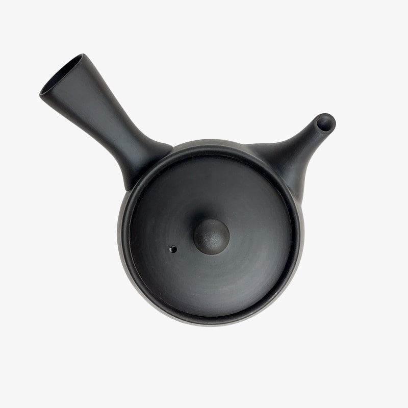Japanese Ceramic Teapot - Kyusu Black