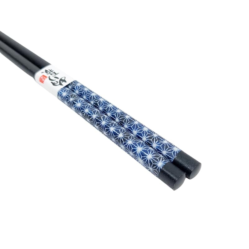 Japanese Chopsticks - Asanoha Blue