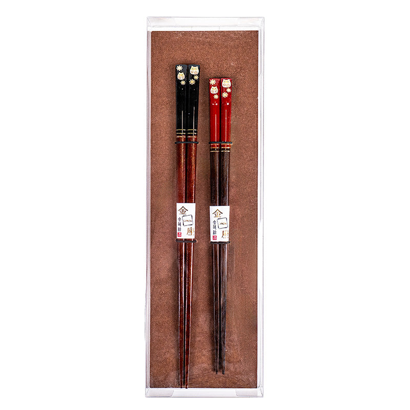Japanese Chopsticks Duo Set - Fukurou Owl