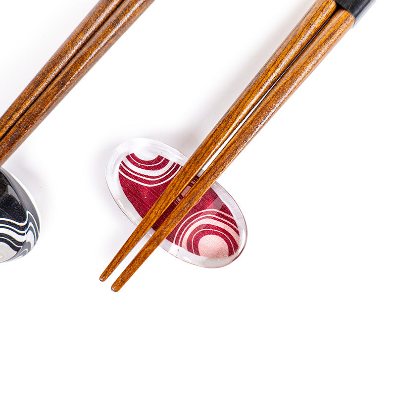 Japanese Chopsticks Duo - Uzumaki & Rests