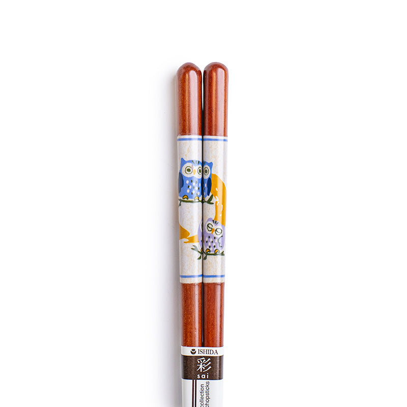Japanese Chopsticks - Fukurou Owl