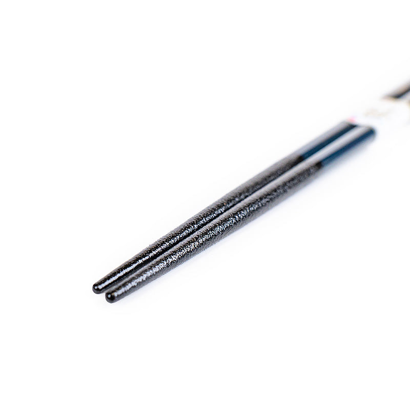 Japanese Chopsticks - Midnight Blue Ichimatsu Gold