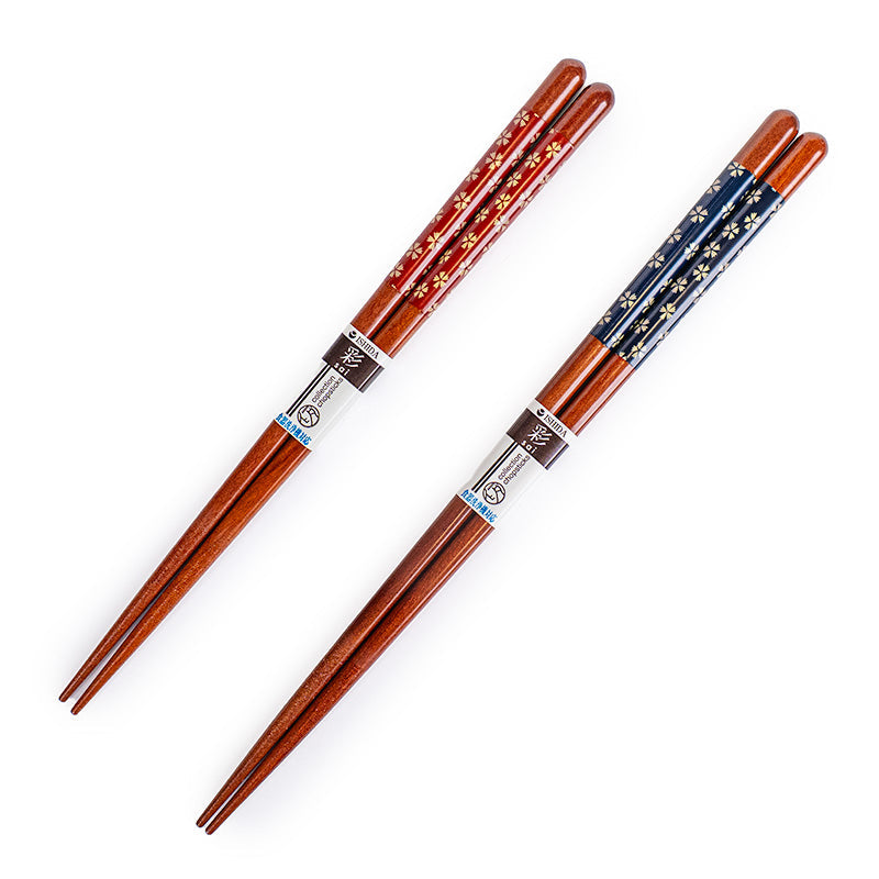 Japanese Chopsticks - Red Cherry Blossom