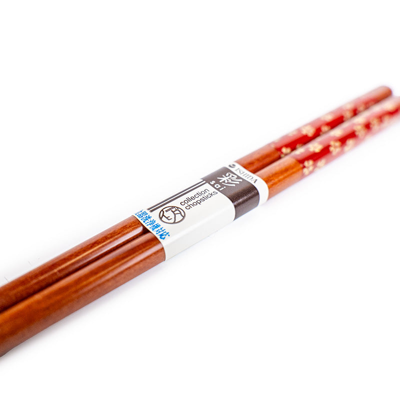 Japanese Chopsticks - Red Cherry Blossom
