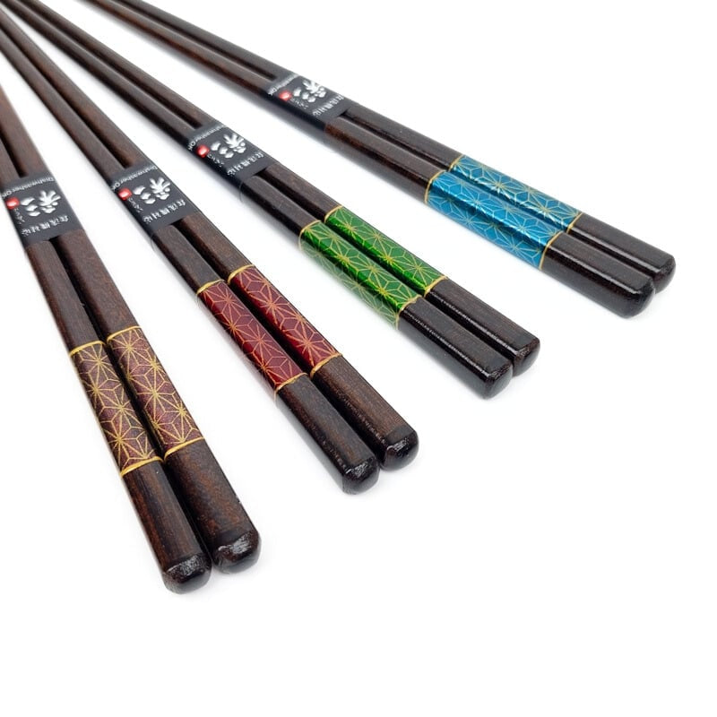 Japanese Chopsticks Set - Asanoha