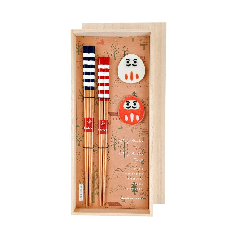 Japanese Chopsticks Set - Daruma