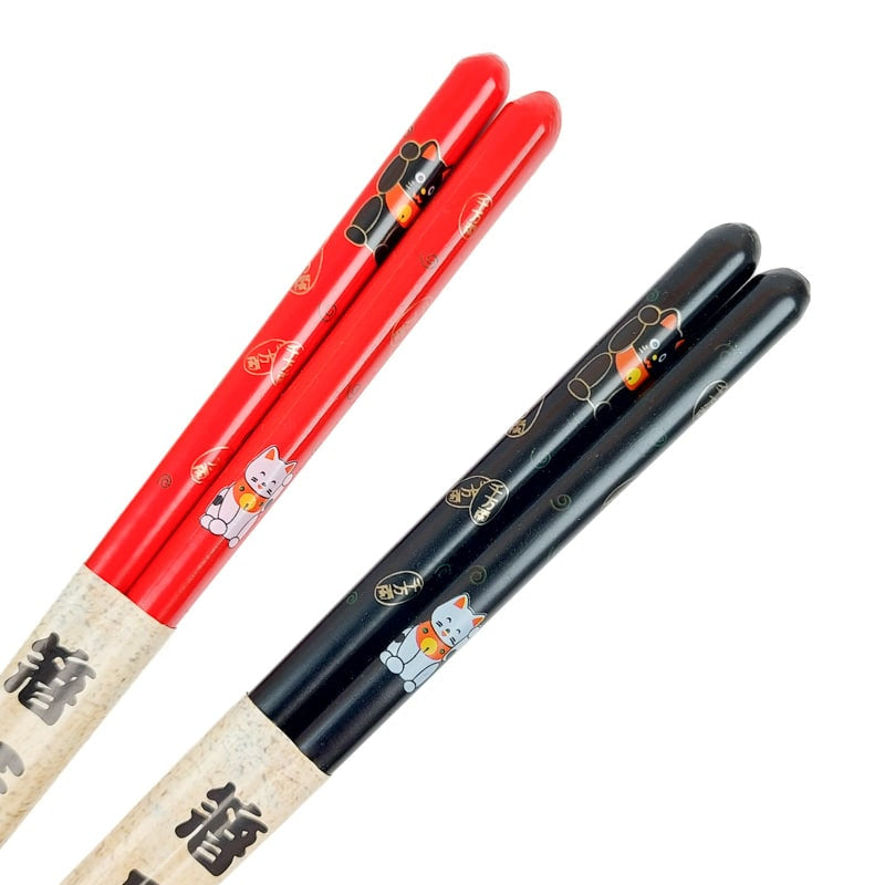 Japanese Chopsticks Set - Good Luck