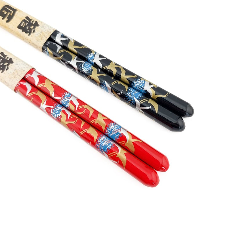 Japanese Chopsticks Set - Tsuru