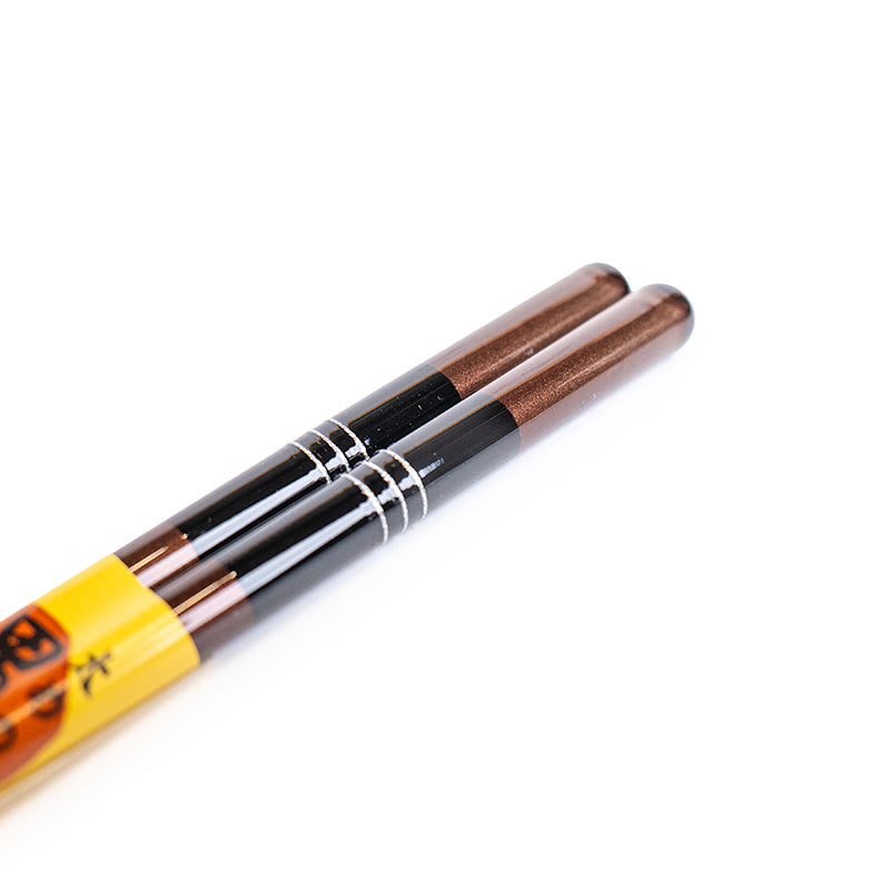 Japanese Chopsticks - Thick Bronze & Silver