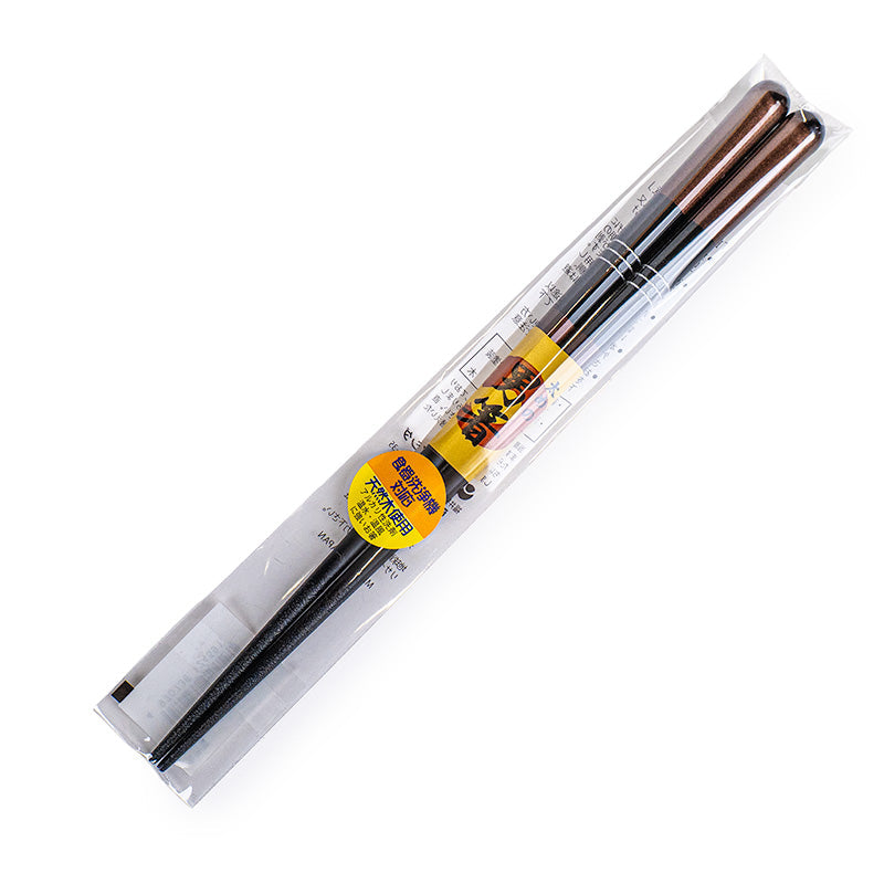 Japanese Chopsticks - Thick Bronze & Silver