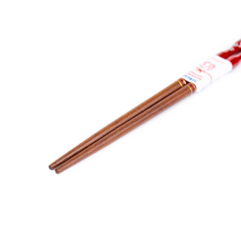 Japanese Chopsticks - Wavy Red Sakura