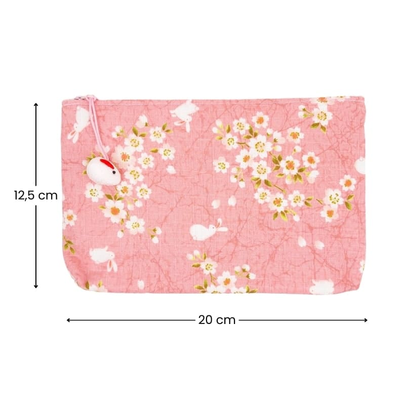 Japanese Clutch – Usagi Sakura Pink