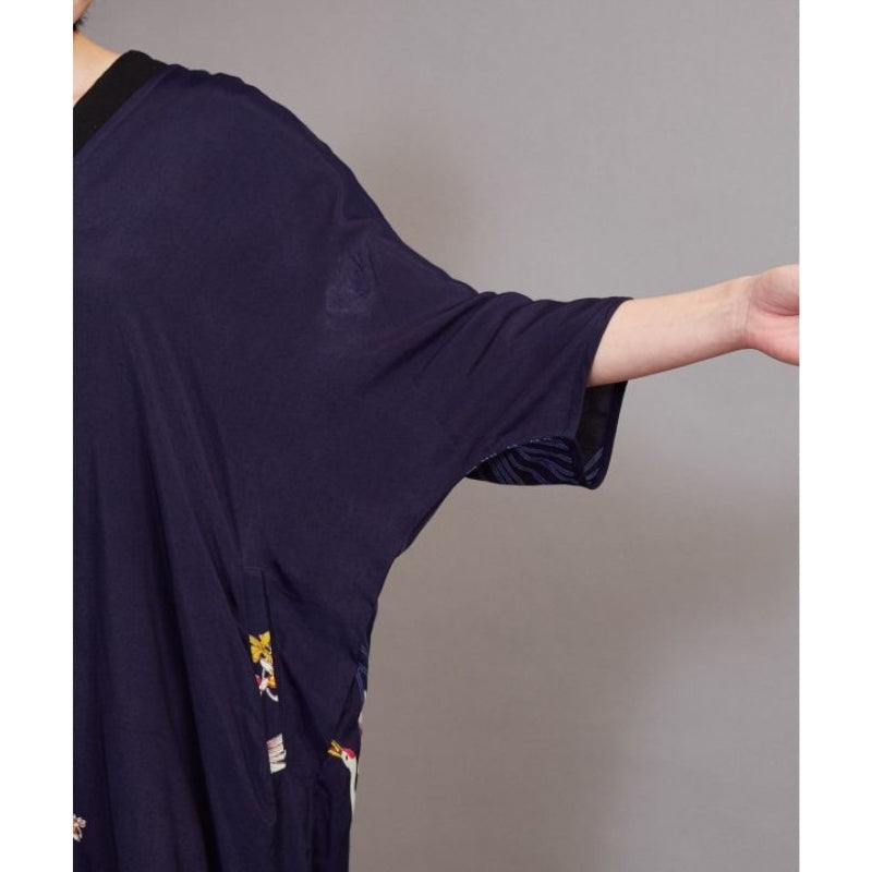 Japanese Crane Dress One Size