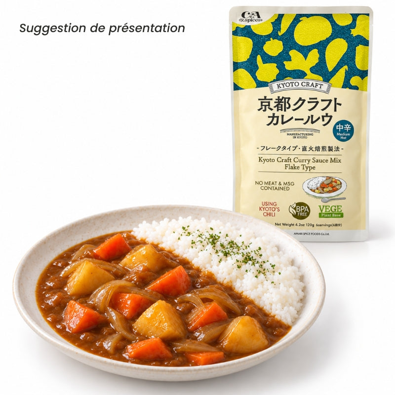 Japanese Curry Roux – Medium Hot – Kyoto Craft