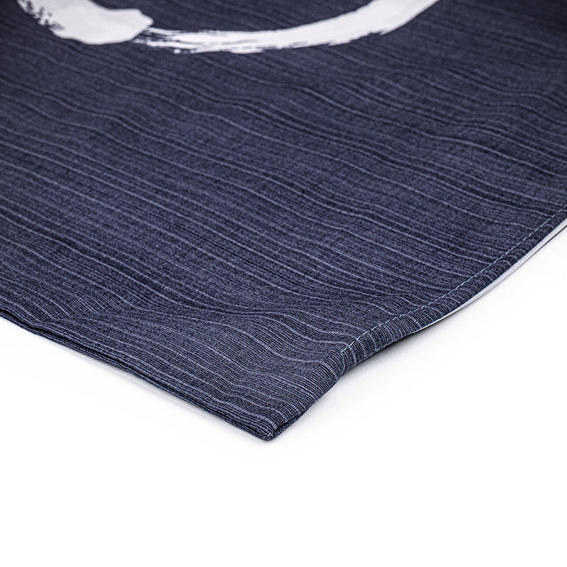 Japanese Cushion Cover - Ensō Blue 20x20