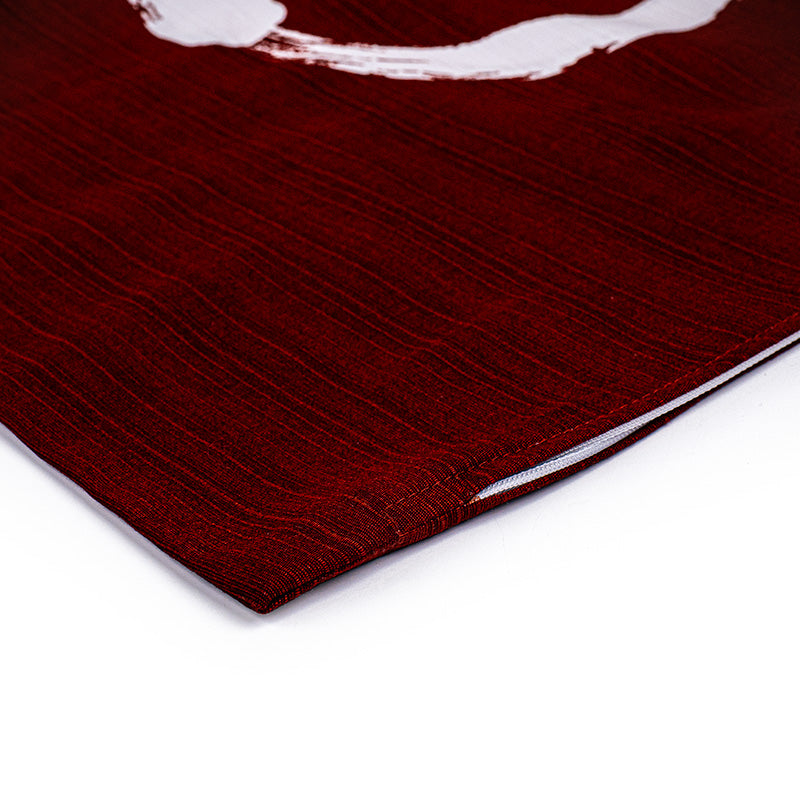 Japanese Cushion Cover - Ensō Red 20x20