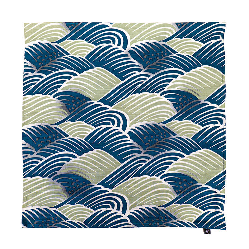 Japanese Cushion Cover Irodori Onami - 18 x 18