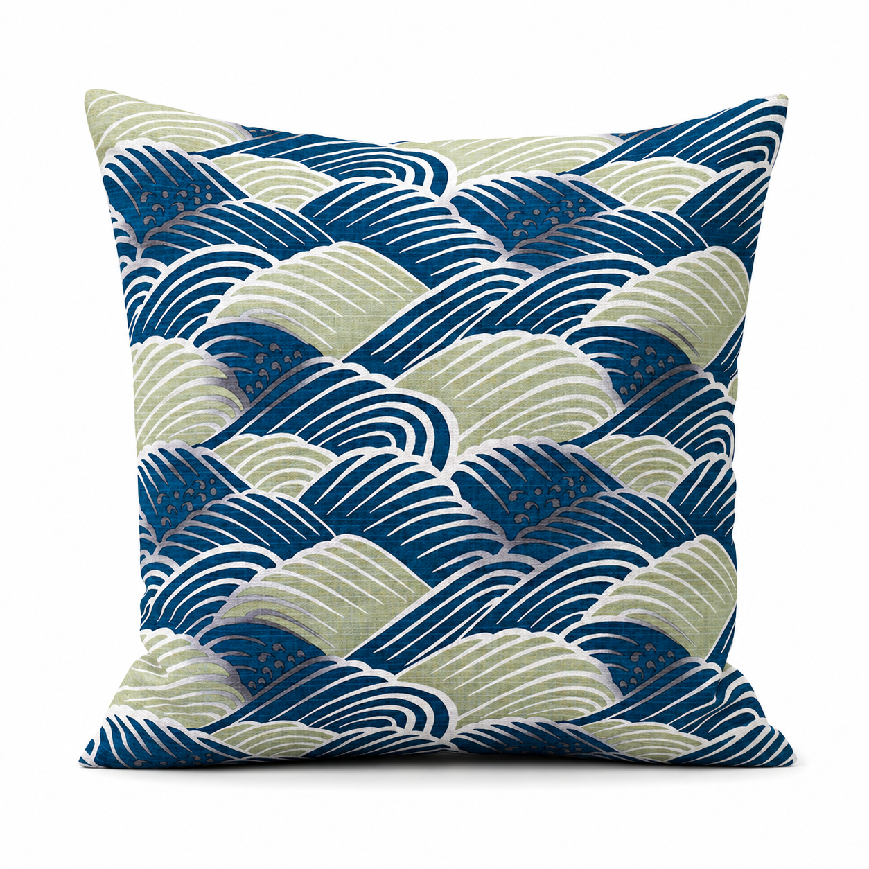 Japanese Cushion Cover Irodori Onami - 18 x 18