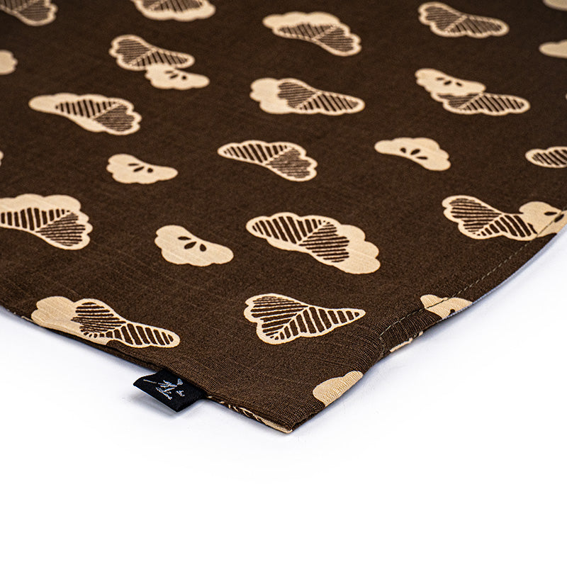 Japanese Cushion Cover - Matsu Brown 20x20
