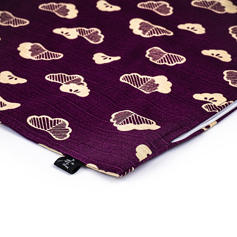 Japanese Cushion Cover - Matsu Purple 20x20