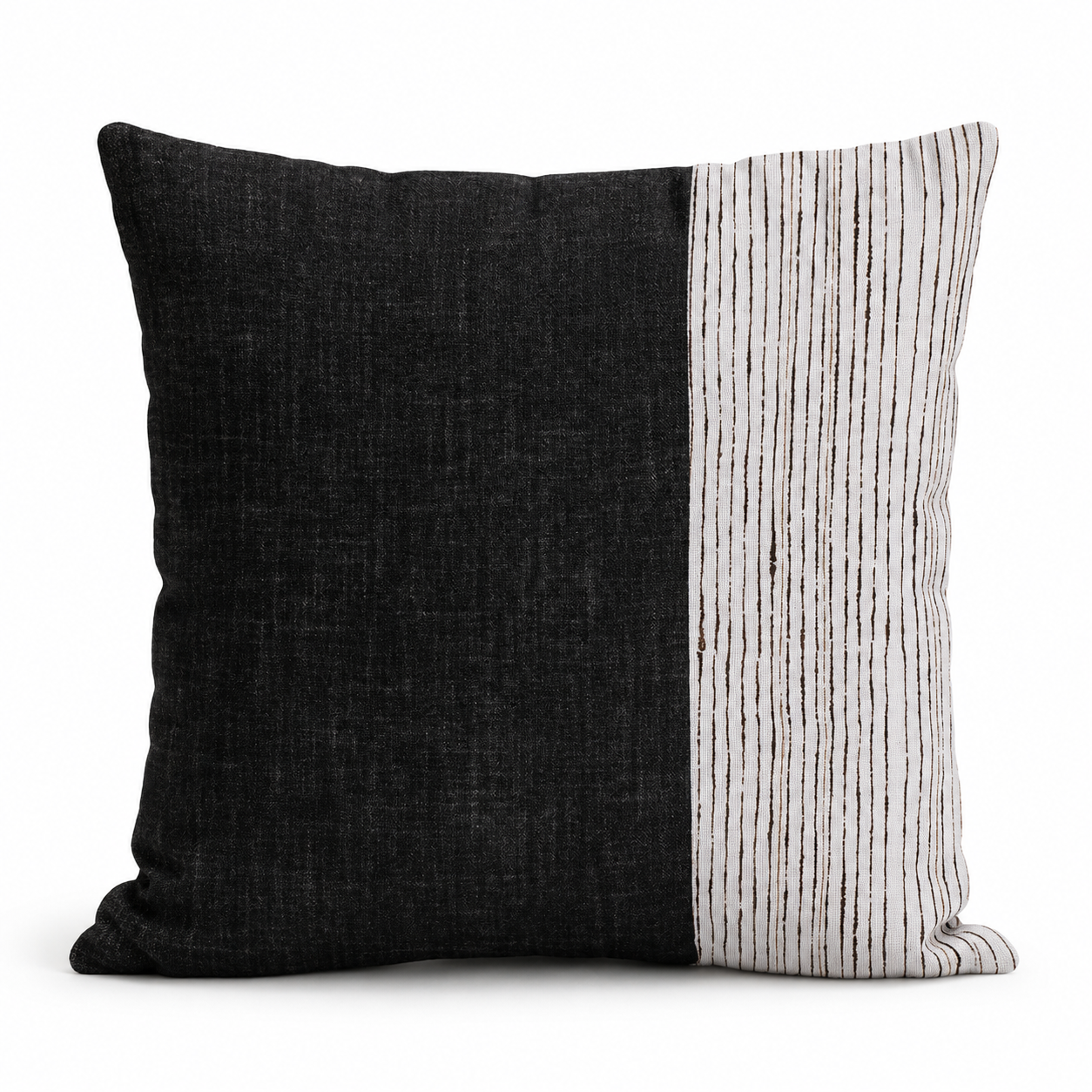 Japanese Cushion Cover - Sensuji Brown 18x18