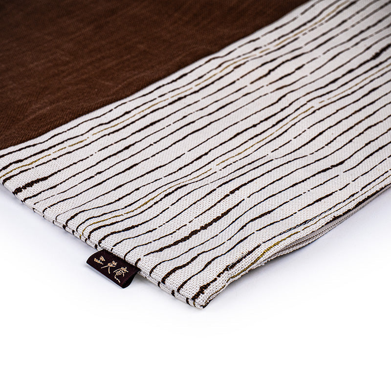 Japanese Cushion Cover - Sensuji Coffee 18x18