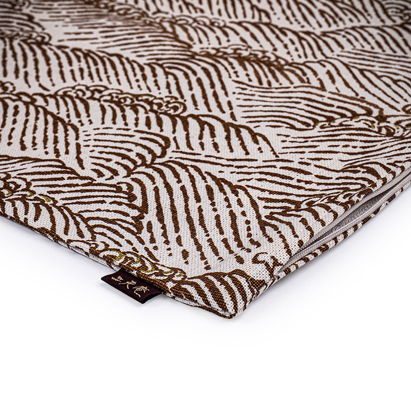 Japanese Cushion Cover - Shiranami 18x18