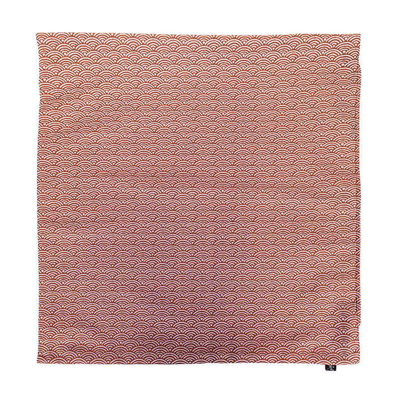 Japanese Cushion Cover Tsumugiori Seigaiha - 20 x 20