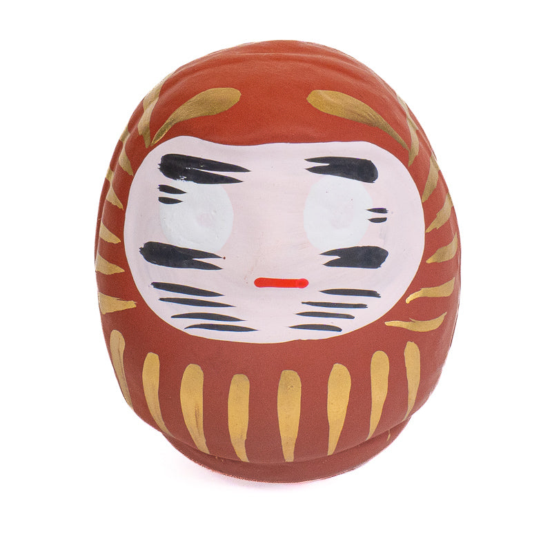 Japanese Daruma 6 cm - Multiple Colours Brown