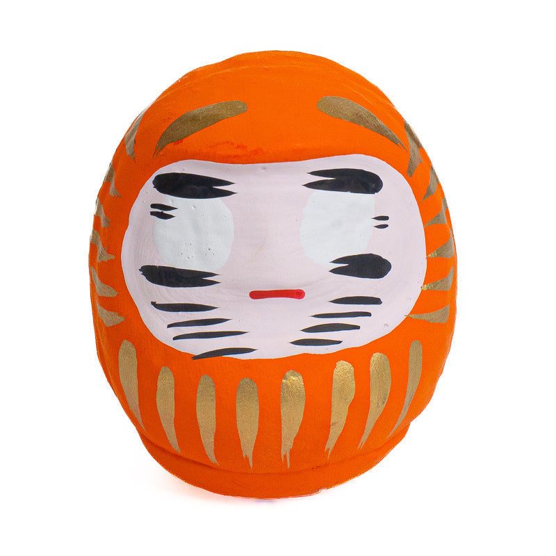 Japanese Daruma 6 cm - Multiple Colours Orange